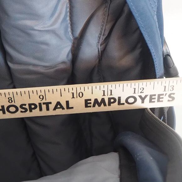 The North Face Surge Backpack Blue Commute Hiking Camping Laptop School‎ Travel - Picture 9 of 13